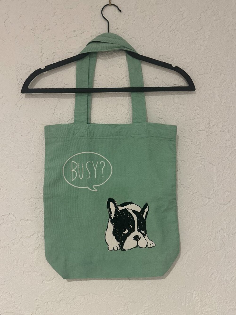 Rare Boston Terrier Tote Bag Dog Lover Laptop Grocery Reusable Bag - Picture 3 of 6